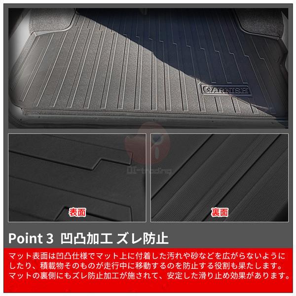 キャラバン NV350 E26 2012年06月〜現行 ラゲッジマット フロアマット 3D TPV材質 滑り防止 防水防汚 内装 アクセサリー 1pcs 4814n_5