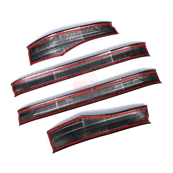 ヤリス KSP210/MXPA1#/MXPH1# 2/2020~ スカッフプレート 汚れ防止 内装 傷付き防止 YARIS 4PCS 4869_7