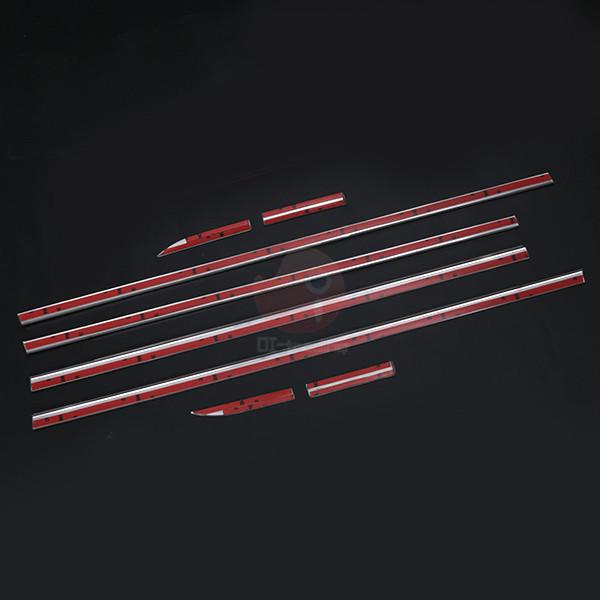 ルークス 40系 3/2020~ 風窓刈り込み ガーニッシュ メッキ ステンレス鋼製 鏡面大成 飾りつけ 8PCS 5307