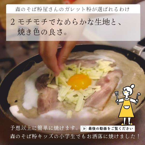 そば粉 22kg ガレット クレープ 業務用 輸入含む ガレット用 蕎麦粉 そば団子 お菓子作り 森のそば粉屋さん 朝日製粉_8