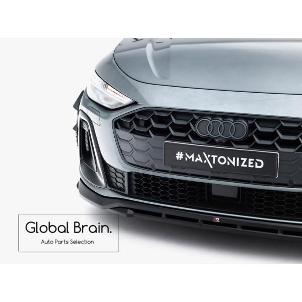 アウディ A5 B10 Sライン フロント リップ スポイラー V1_3