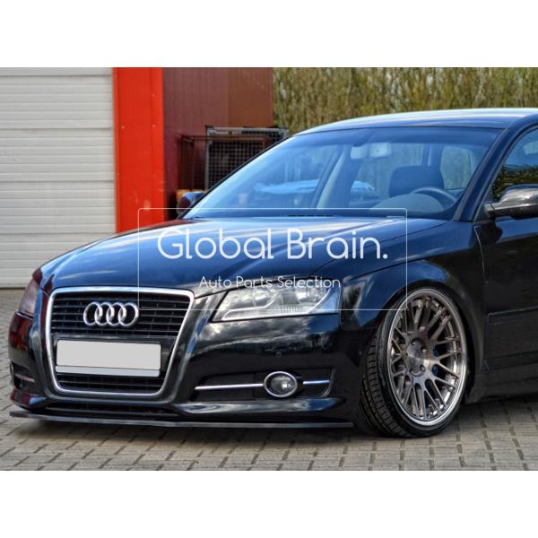 2008-2012 アウディ A3 8P 後期 フロントスプリッター スポイラー