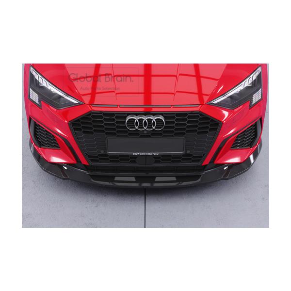 アウディ A3 8Y Sライン / S3 フロント リップ スポイラーの通販はau