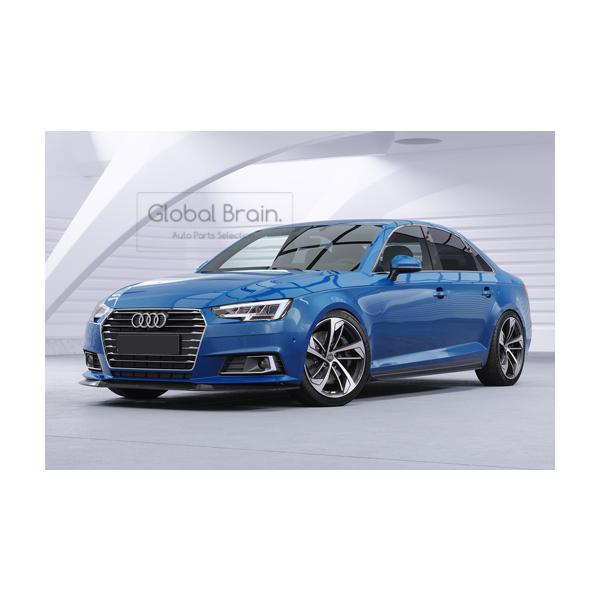 アウディ A4 B9 標準バンパー フロント リップ スポイラー