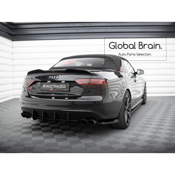 アウディA5 8T Sライン 前期 S5 クーペ リア サイド スプリッター スパッツ / ( ディフューザー スプリッター スポイラーエアロ バンパー フェンダー) 24,675円