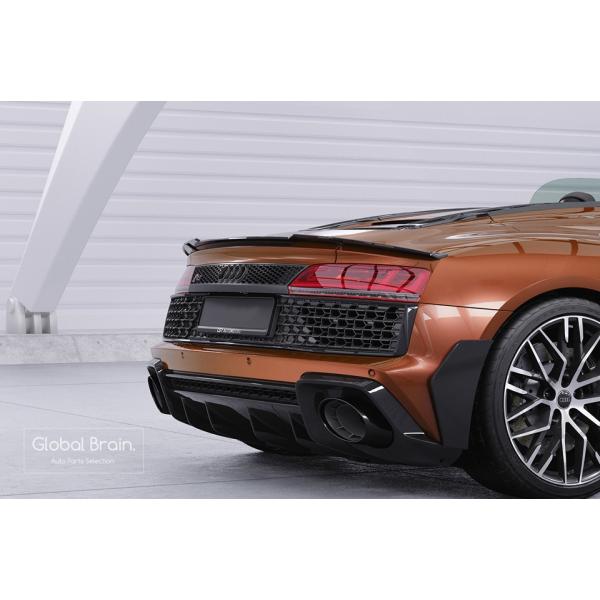 アウディ R8 4S 前期 後期 スパイダー リア スポイラー 3pcs_2