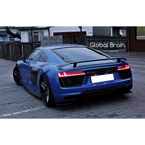 2015- アウディ R8 リア サイド スプリッター スパッツ