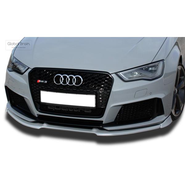 2015- アウディ RS3 8V フロント リップ スポイラー / ( ディフューザー スプリッター スポイラーエアロ バンパー フェンダー)