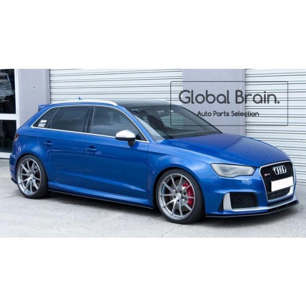 アウディ RS3 8V 前期 スポーツバック フロント リップ スプリッター スポイラー Ver.1
