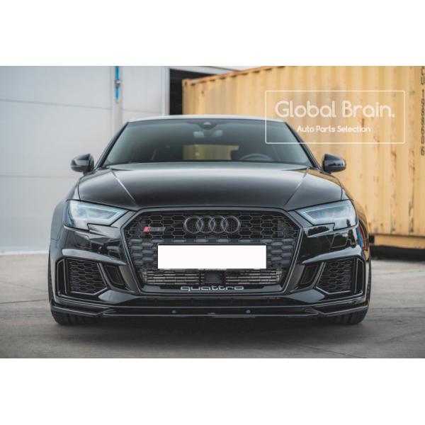 アウディ RS3 8V 後期 フロント スプリッター スポイラー Ver.4 / ( ディフューザー スプリッター スポイラーエアロ バンパー フェンダー) 34,320円