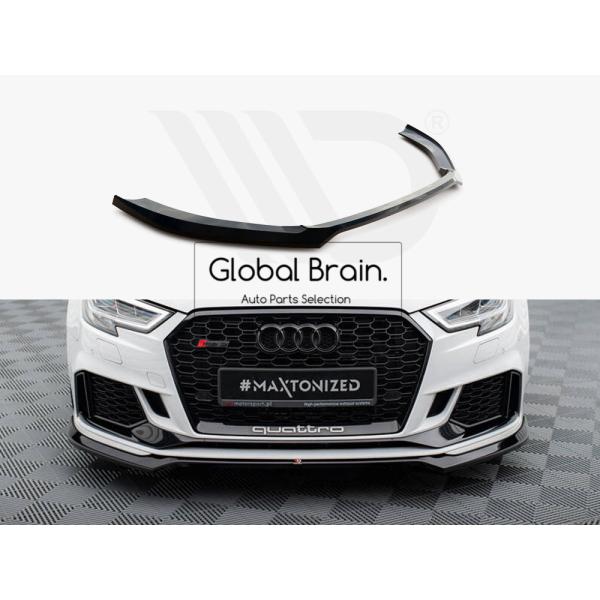 アウディ RS3 8V 後期 セダン フロント リップ スポイラー V5_3