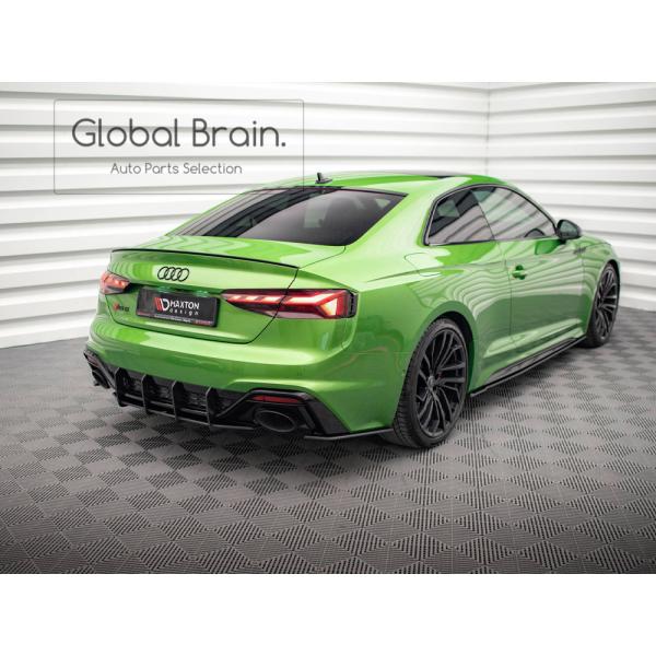 アウディ RS5 F5 後期 リア センター ディフューザー フィン レーシング / ( ディフューザー スプリッター スポイラーエアロ バンパー フェンダー) 48,800円