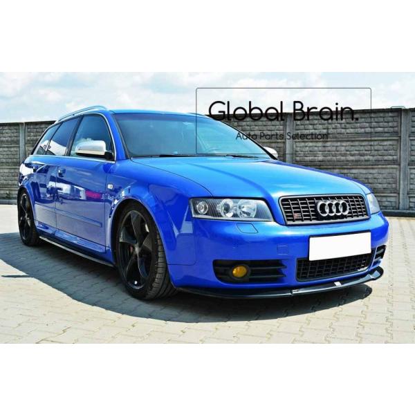 アウディ S4 B6 純正 標準バンパー用 フロント バンパー リップ スポイラー