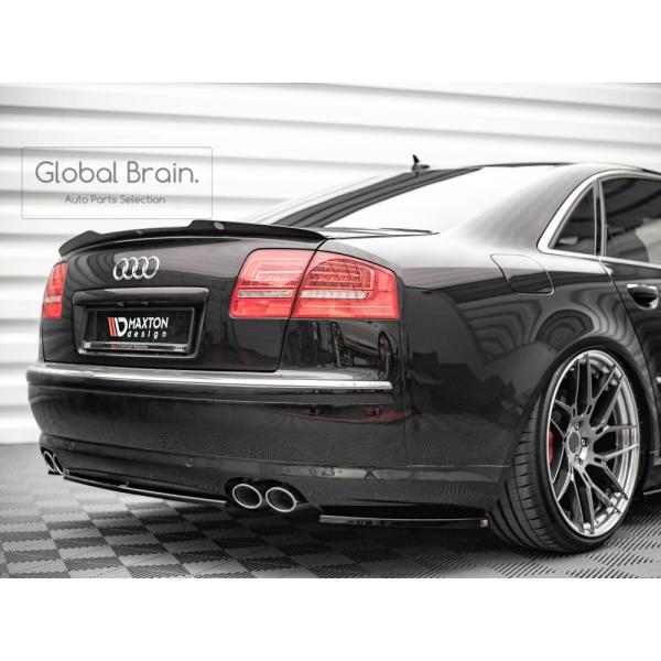 2006-2010 アウディ S8 D3 4E リア サイド スプリッター / ( ディフューザー スプリッター スポイラーエアロ バンパー フェンダー) 24,600円
