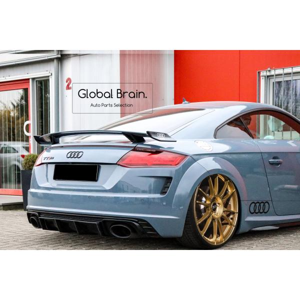 アウディ TT RS TTRS 8S 後期 リア センター ディフューザー / ( ディフューザー スプリッター スポイラーエアロ バンパー フェンダー)