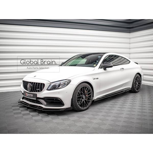 メルセデスベンツ C205 C63 AMG 後期 クーペ サイド スカート ディフューザー V2