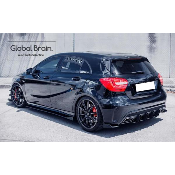 メルセデスベンツ Aクラス W176 A45 AMG 前期 リア スプリッター用 ウィングレット