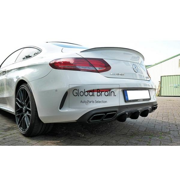 2016-2018 メルセデスベンツ Cクラス C205 C63 AMG リア センター ディフューザー