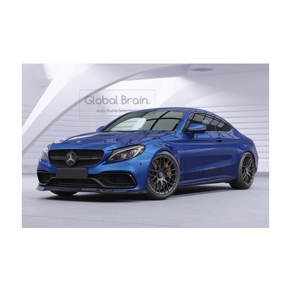 メルセデスベンツ W205 S205 C63/C63S フロント リップ スポイラー
