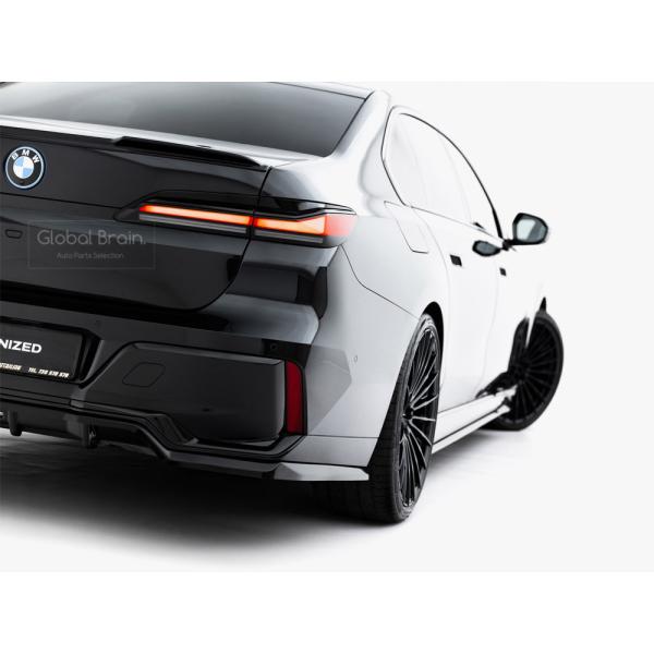 BMW 7シリーズ G70 Mスポーツ リア ディフューザー スポイラー V2_1