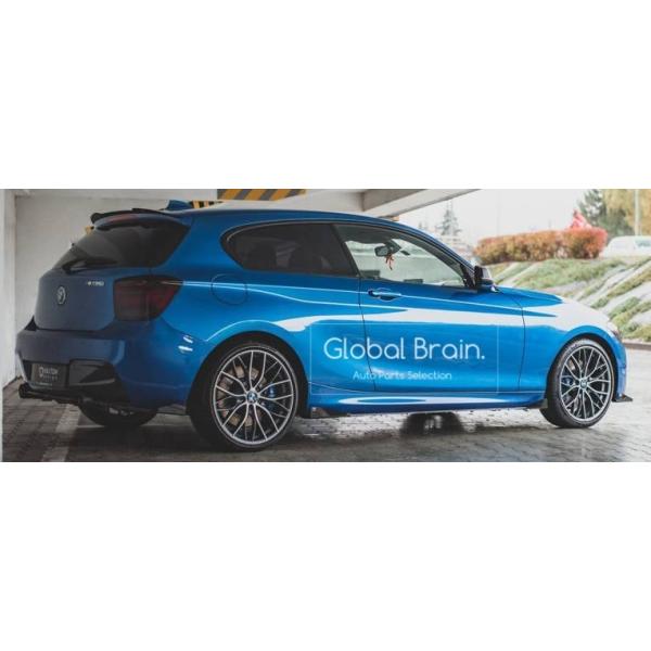 BMW 1シリーズ F20 Mスポーツ/ M135i サイド スカート カバー スポイラー+ ウィングレット レーシング