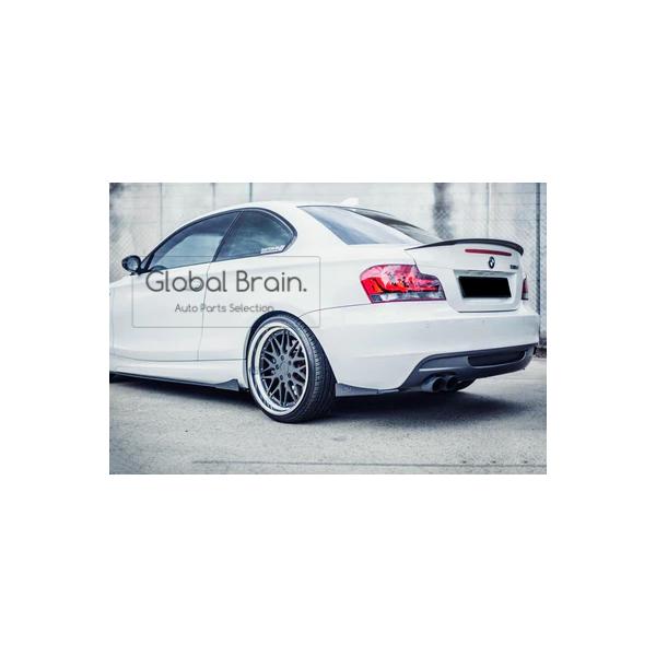 BMW 1シリーズ E82 Mスポーツ リア サイド スパッツ スプリッター用 ウィングレット_1