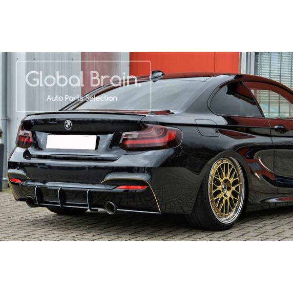 2013-2016 BMW 2シリーズ F22 F23 M235i リア センターディフューザー / ( ディフューザー スプリッター スポイラーエアロ バンパー フェンダー) 29,770円