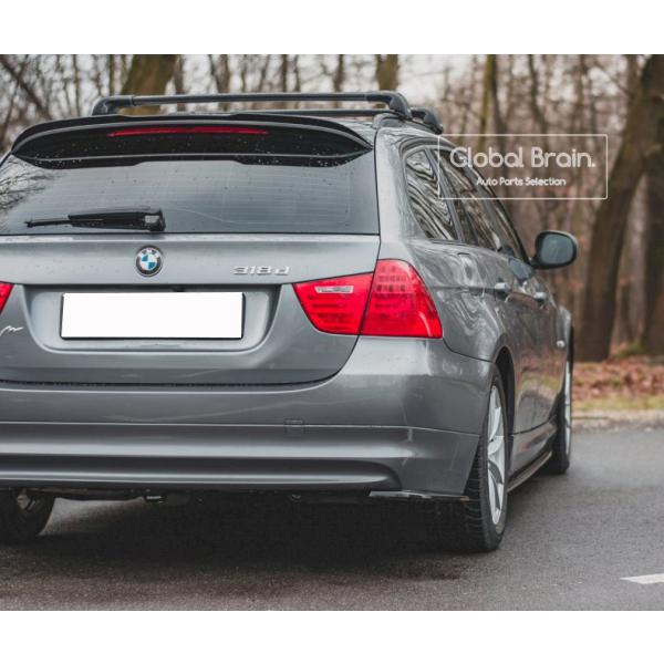 2008-2011 BMW 3シリーズ E90 E91 後期 リア サイド スプリッター スパッツ / ( ディフューザー スプリッター スポイラーエアロ バンパー フェンダー)