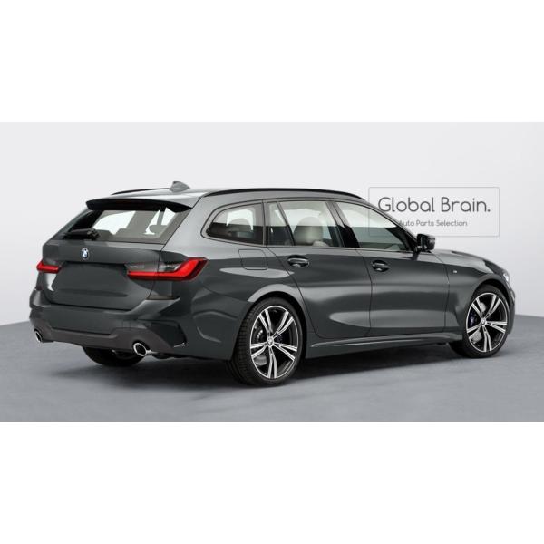 BMW 3シリーズ G21 リア バンパー プロテクター ガード ブラック
