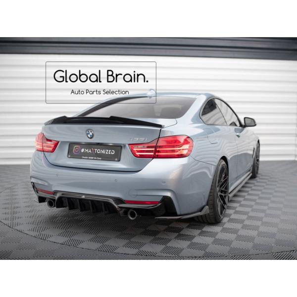 BMW 4シリーズ F32 435i Mスポーツ リア サイド スプリッター V5 / ( ディフューザー スプリッター スポイラーエアロ バンパー フェンダー) 23,030円