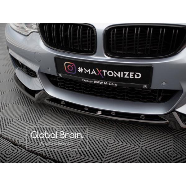 BMW 4シリーズ F32 Mスポーツ フロント リップ スポイラー V4_2