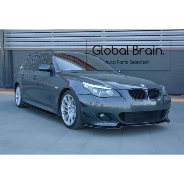BMW 5シリーズ E60 E61 Mスポーツ フロント バンパー リップ スポイラー / ( ディフューザー スプリッター スポイラーエアロ バンパー フェンダー)