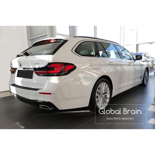 BMW 5シリーズ G31 後期 リア バンパー プロテクター ガード ブラック