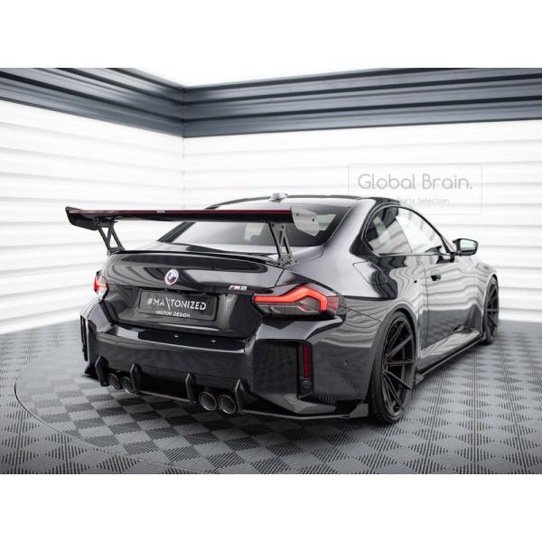 BMW M2 クーペ G87 リア センター ディフューザー フィン レーシング / ( ディフューザー スプリッター スポイラーエアロ バンパー フェンダー)