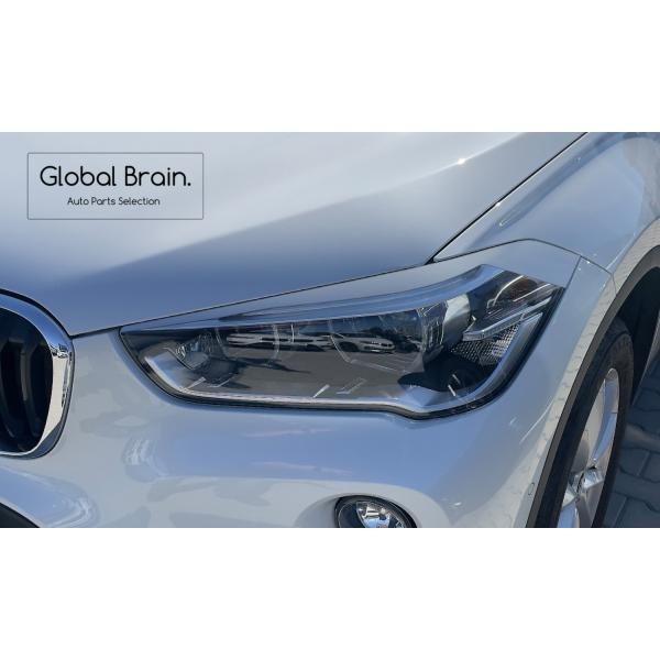2015-2019 BMW X1 F48 ヘッドライトカバー アイライン アイブロウ