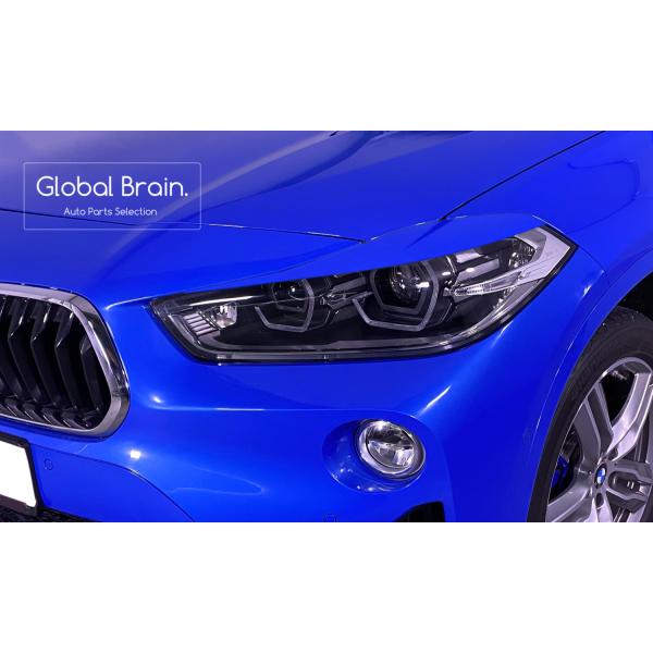 BMW X2 F39 ヘッドライトカバー アイライン アイブロウ