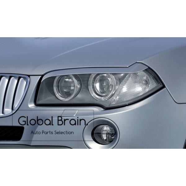2003-2010 BMW X3 E83 ヘッドライトカバー アイライン アイブロウ