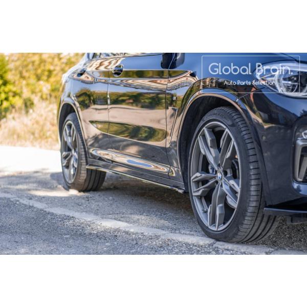 BMW X4 G02 Mスポーツ サイド スカート カバー スポイラー_1