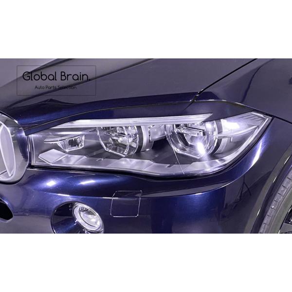BMW X5 F15 ヘッドライトカバー アイライン アイブロウ