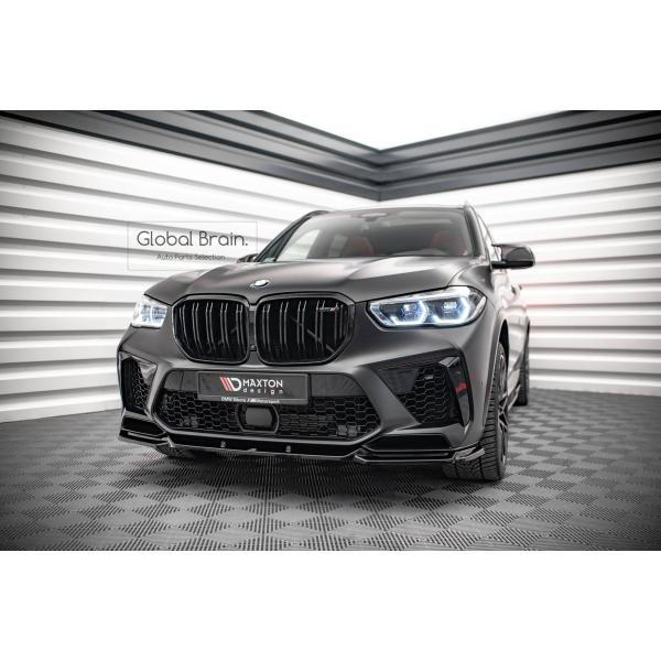 BMW X5M F95 フロント リップ スポイラー V2 / ( ディフューザー スプリッター スポイラーエアロ バンパー フェンダー)
