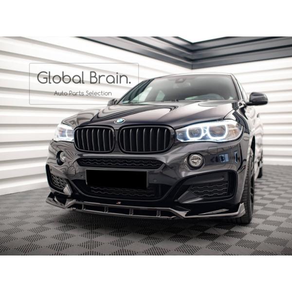 BMW X6 F16 Mスポーツ フロント リップ スポイラー V3 / ( ディフューザー スプリッター スポイラーエアロ バンパー フェンダー) 41,535円