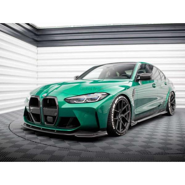 BMW M3 G80 プリプレグ カーボン フルボディ キット ドライカーボン / フロント サイド リア スパッツ バンパー ディフューザー トランク / ( ディフューザー スプリッター スポイラーエアロ バンパー フェンダー)