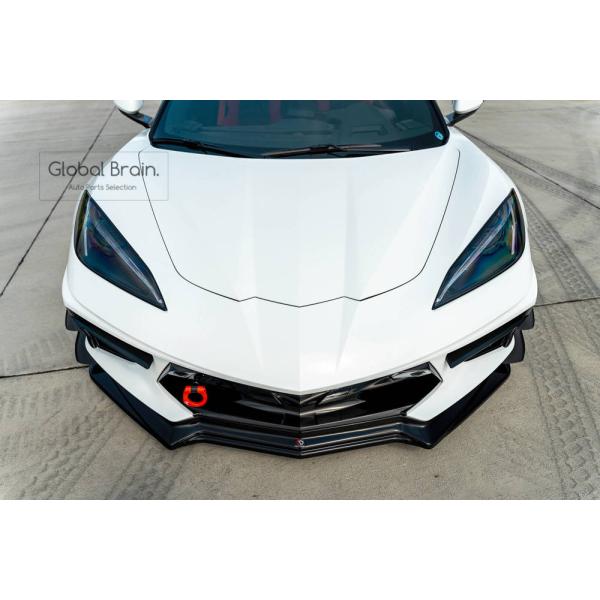 シボレー コルベット C8 フロント リップ スポイラー_1