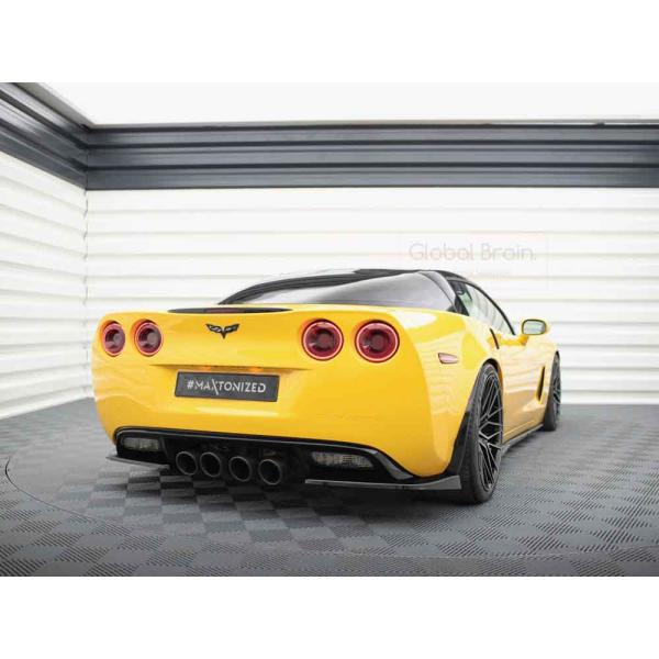 シボレー コルベット C6 リア サイド スプリッター