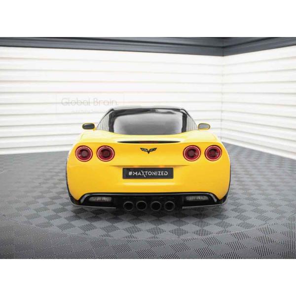 シボレー コルベット C6 リア サイド スプリッター_1