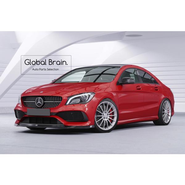 メルセデスベンツ CLA C117 X117 AMGライン 後期 フロント リップ スポイラー / ( ディフューザー スプリッター スポイラーエアロ バンパー フェンダー)