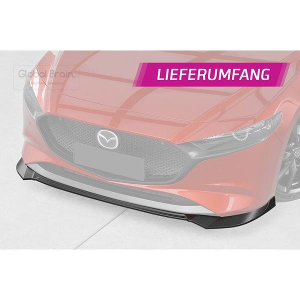 マツダ3 MAZDA3 ファストバック フロント リップ スポイラー 【公式通販】