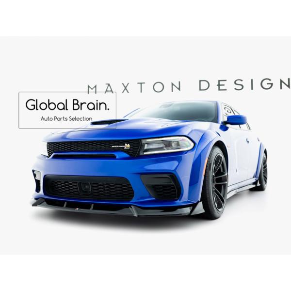 2019- ダッジ チャージャー SRT ワイドボディ フロント リップ スポイラー / ( ディフューザー スプリッター スポイラーエアロ バンパー フェンダー)