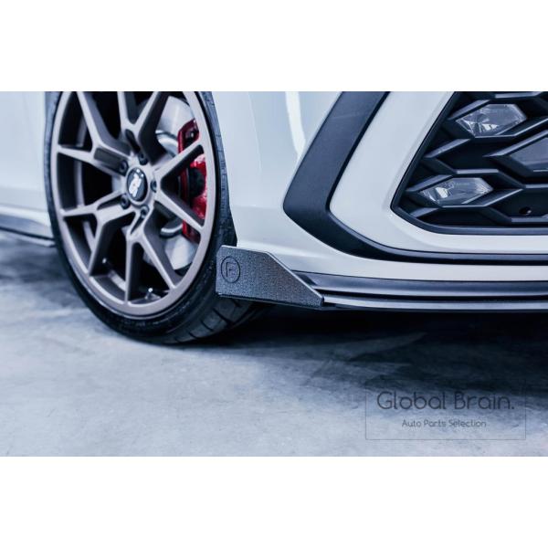 フォルクスワーゲン ゴルフ8 GTI フロント リップ スプリッター用 ウィングレット