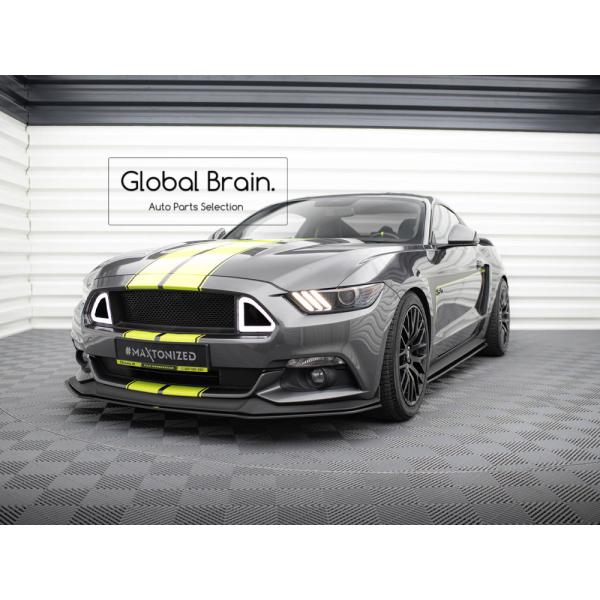 2014-2017 フォード マスタング GT 5.0 フロント リップ スポイラー レーシング